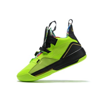 Air Jordan 33 Green Black/Multi-Color Shoes